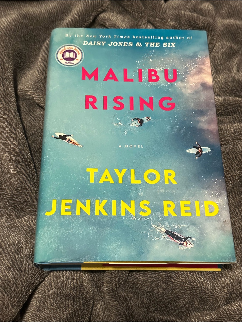 Taylor Jenkins Reid Malibu Rising - Blue Cover hardcover